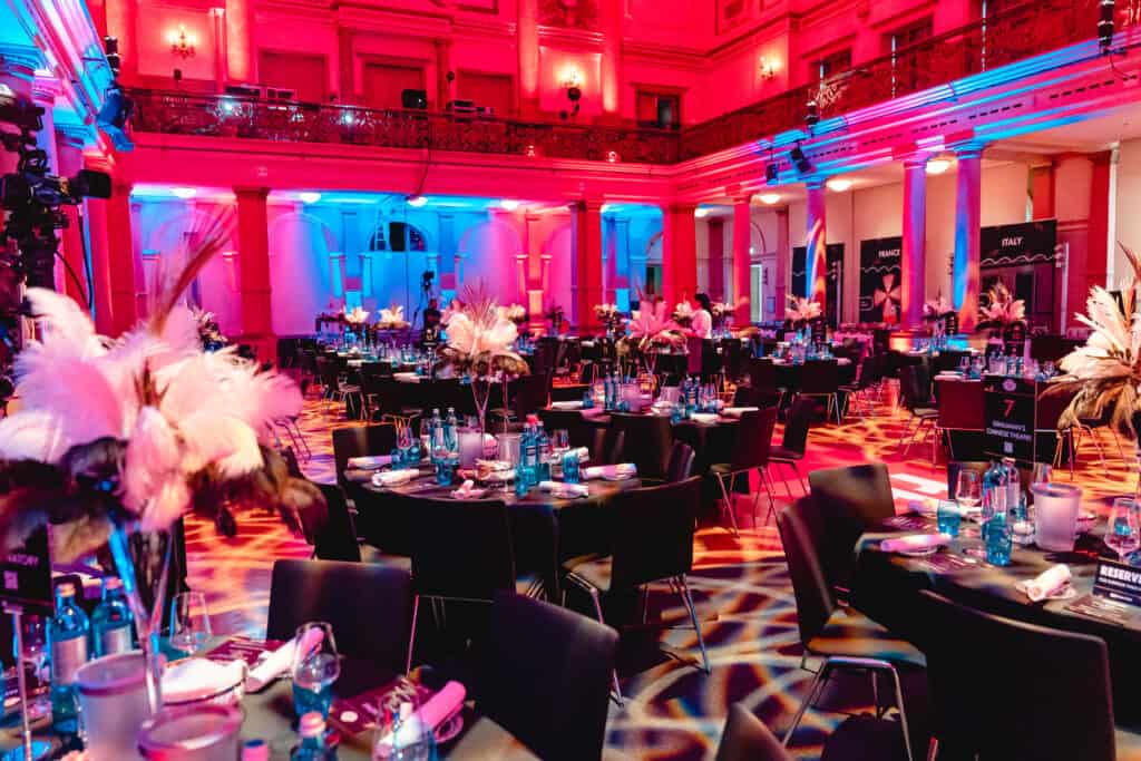 Planung Weihnchtsshow und Dinner in Frankfurt - Eventagentur formwandler events