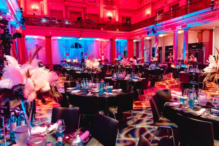 Planung Award Show Palmengarten Frankfurt - Eventagentur frankfurt formwandler events