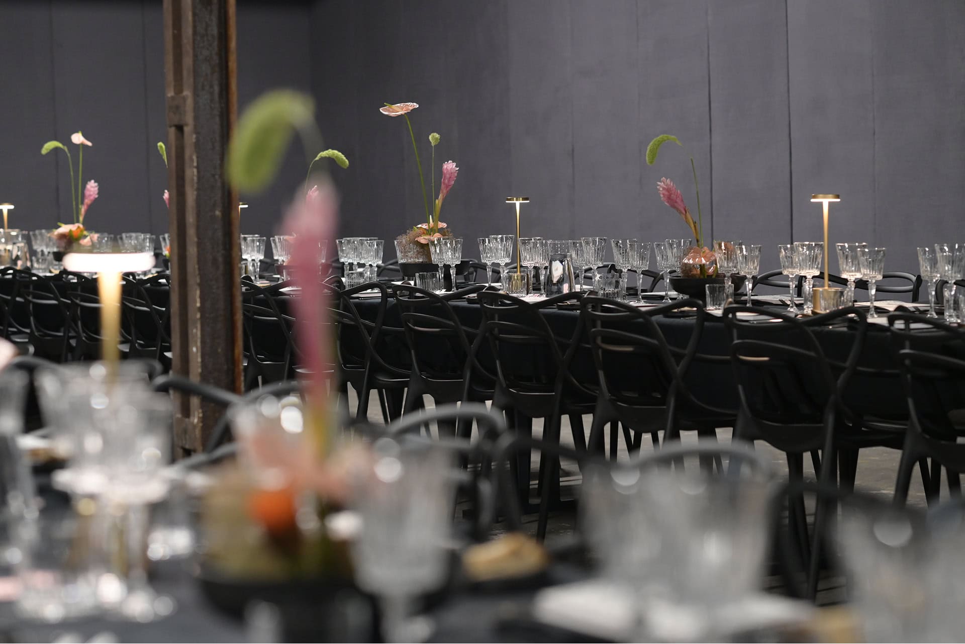 40 Jahre Jubiläum Schirn Kunsthalle Frankfurt Ambiente und Tischdekoration