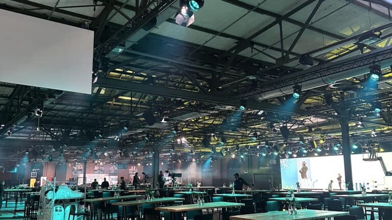 Messestandaktivierug bei EcoVadis Messestand von Event Agentur Frankfurt
