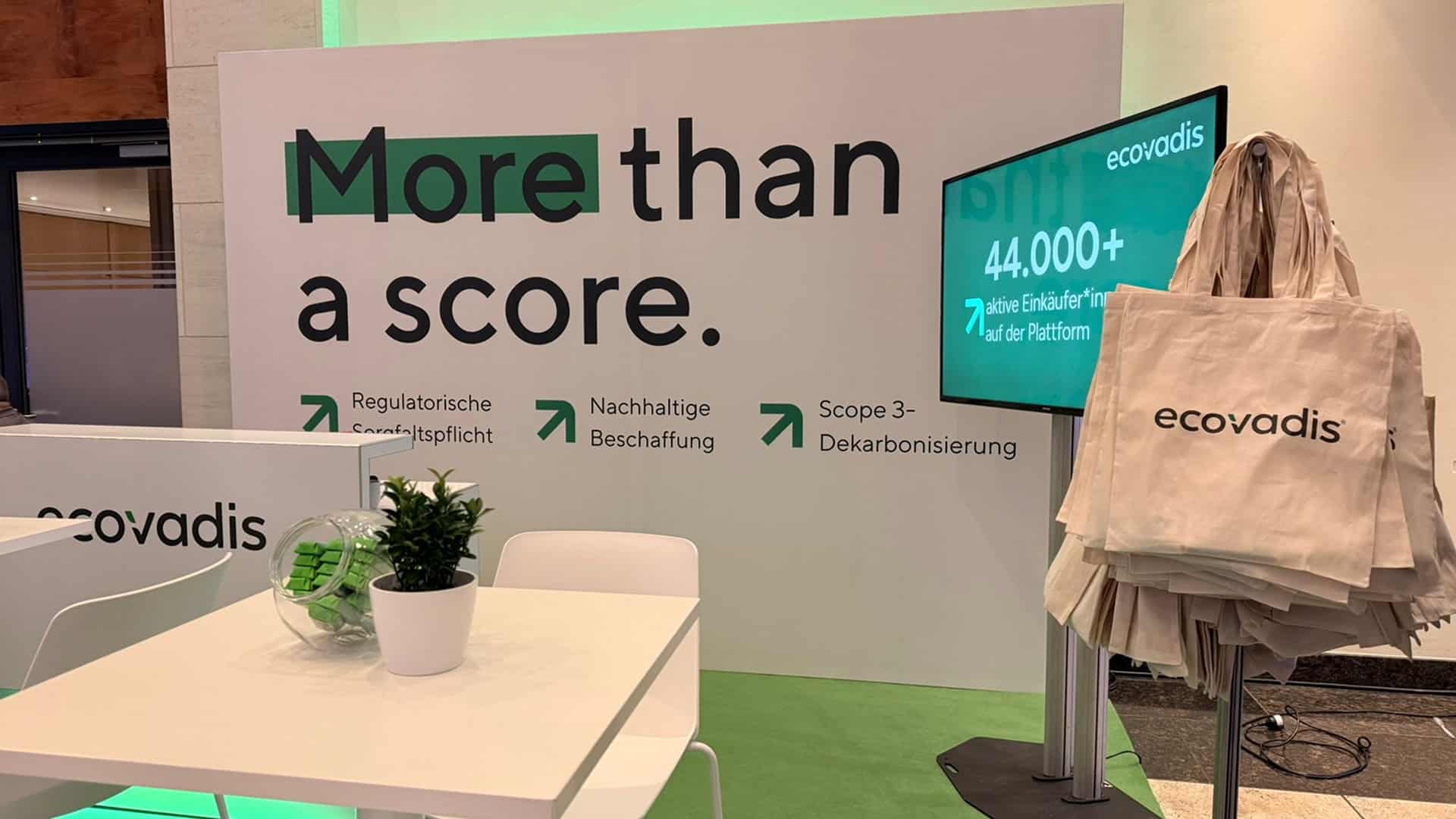 Messeplanung mit Give-Aways fĂŒr Besucher am Messestand bein DNP 2025
