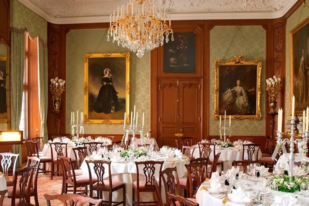Eventlocation in Frankfurt, Schlosshotel Kronberg, historischer Speisesaal
